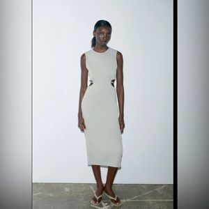 Zara cut-out dress size large